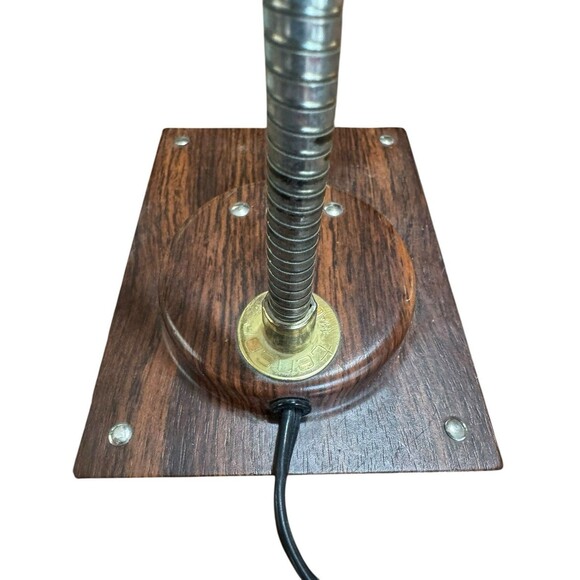 Vintage Tensor Lamp Mid Century Brown Desk Drafting Office Adjustable - Picture 3 of 7